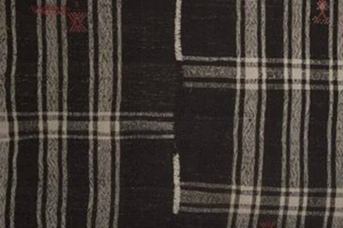 Vintage Turkish kilim handwoven 247x333 cm