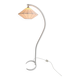 Caprani floor lamp with graphic cocoon shade, Denmark, 1970s
