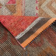 3x12 Super Soft Multicolor Vintage Runner Rug, 91x355Cm