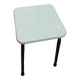 Tabouret Formica bleu