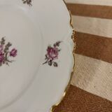 Set of 8 Haviland dessert plates