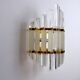 Venini wall lamp, triedri glass Italy, 1970