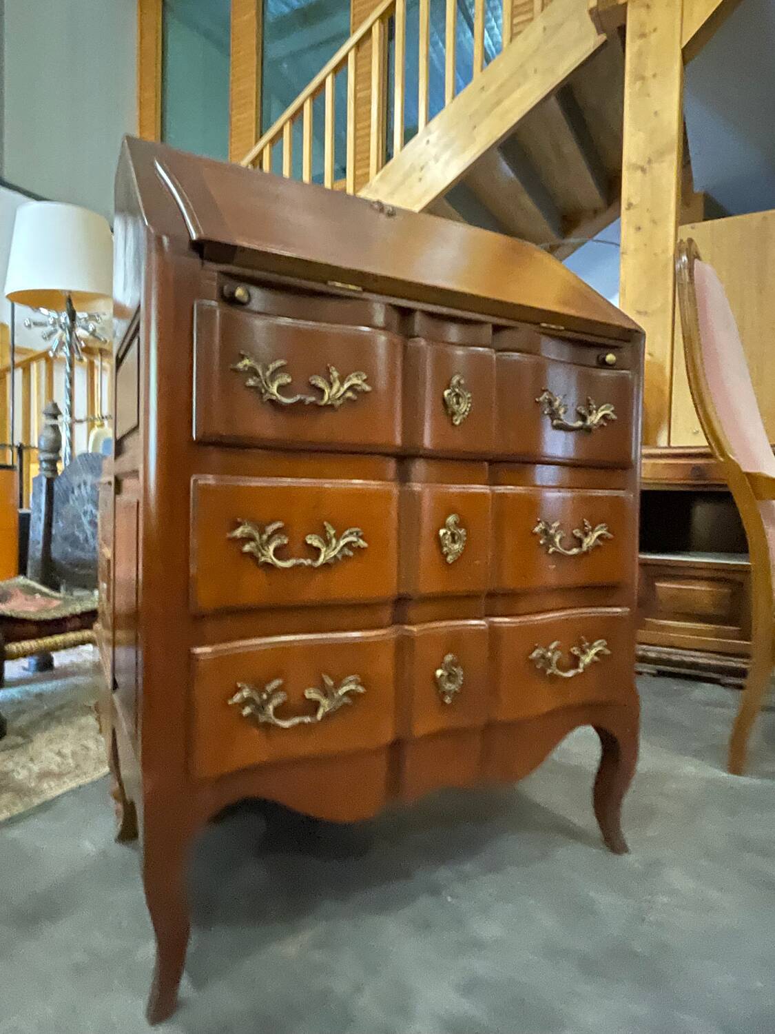 Louis XV style secretary in excellent condition