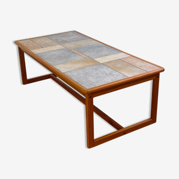 Toften Mobelfabrikken coffee table in stoneware and teak