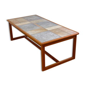 Toften Mobelfabrikken coffee table in stoneware and teak