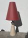 Lampe en céramique conique signée Le Dauphin