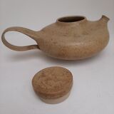 Signed pyrity sandstone teapot