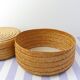 Set of 2 raffia baskets