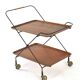 Paul Nagel for JIE Gantofte trolley - mid century design