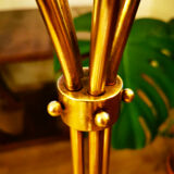 Vintage 5-pointed lamppost with tulip glass