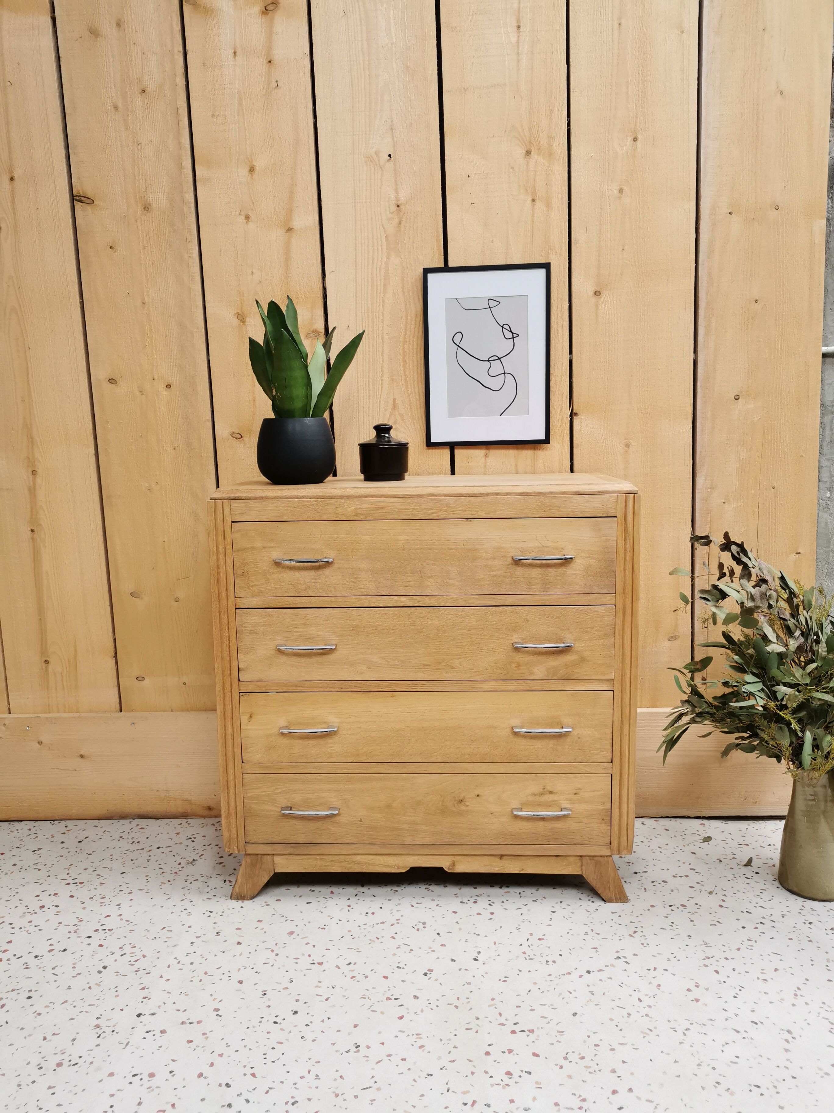 Commode en chêne