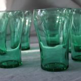 Lot of 7 vintage water glasses