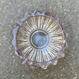 Large Art Deco molded glass ashtray Pierre D'Avesn Art Deco pocket emptier