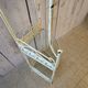 Glass and wrought iron shelf