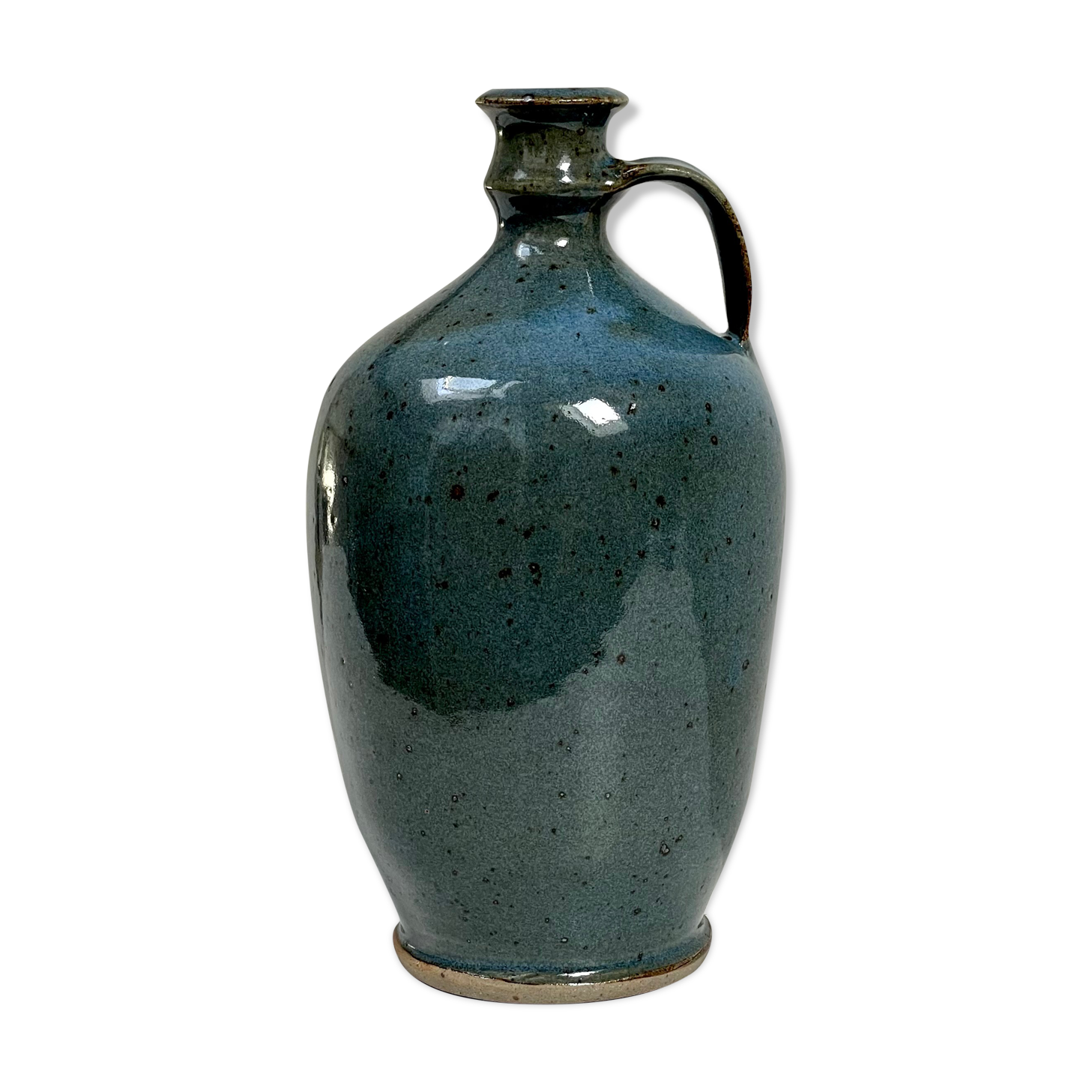 Blue pyrity sandstone vase