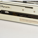 Typewriter AEG Olympia Traveler S, Germany 70s