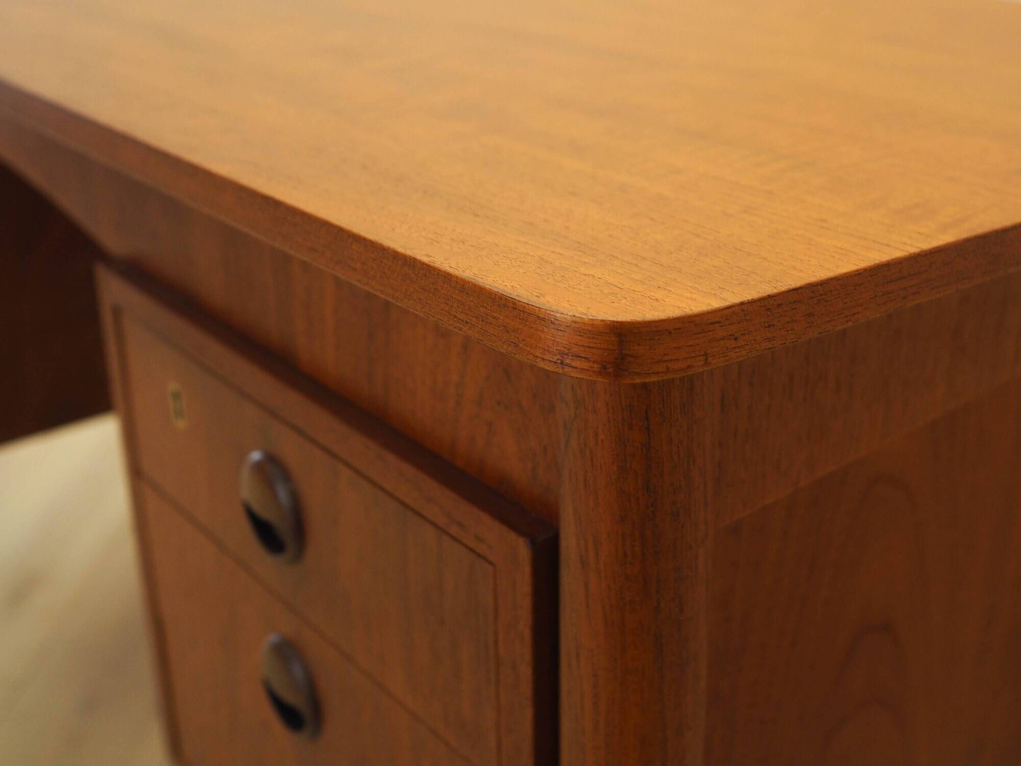 Teak desk, Danish design, 1970s, made in Denmark