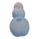 Set of 3 vintage suspensions in blue and pink opaline glass.