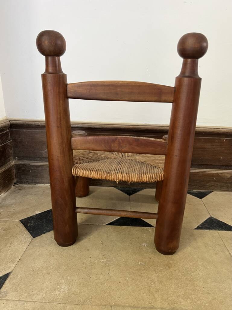 “Fireside” chair in the style and period of Charles Dudouyt, 1940s