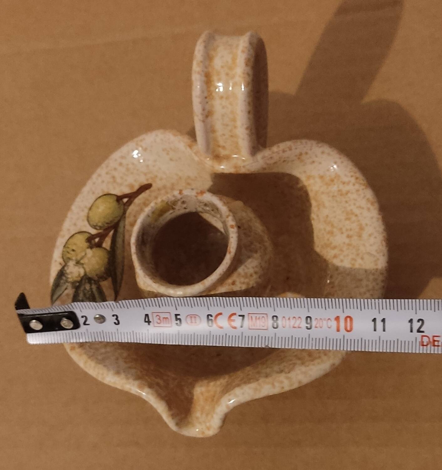 Vintage handcrafted candle holder