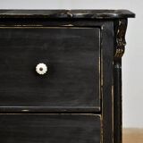 Oak and pine chest of drawers, 1910s