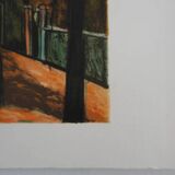 Maurice Utrillo: La Vacheresse, national road to Anse (Rhône), signed lithograph