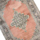 Oriental pakistani area rug orange wool carpet- 135x185cm
