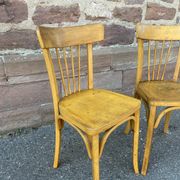 Pair of bistro chairs