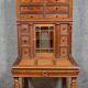 Napoleon III period tiered happiness of the day desk in pine circa 1880