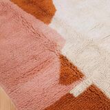 Traditional handmade pure wool Berber rug size 150/250 cm