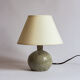Pied de lampe en grès pyrité années 60