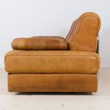 Canapé-lit vintage suisse De Sede des années 1960, modèle DS85