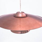 Brass lamp, Danish design, 1970s