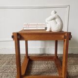 Vintage pine side table