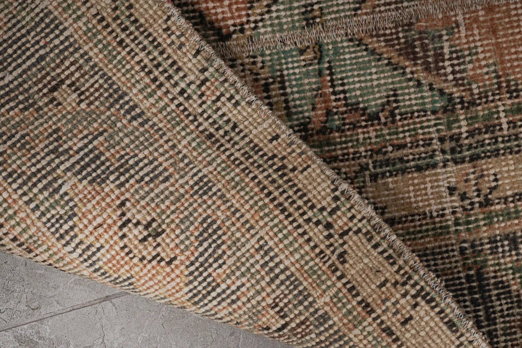 Tapis de couloir turc vintage 59x674 cm