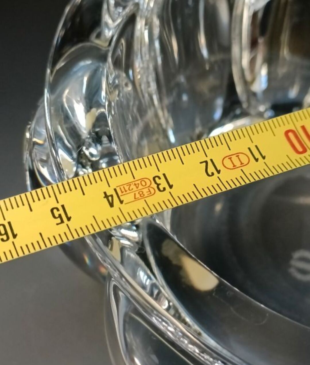 Vintage Sèvres Crystal Ashtray