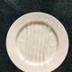 Lot de six assiettes asperges couleur rose pâle en porcelaine dimension : D-25cm-