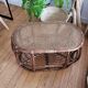 Rattan coffee table