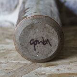 Catherine and Bruce Gould ceramic scroll vase