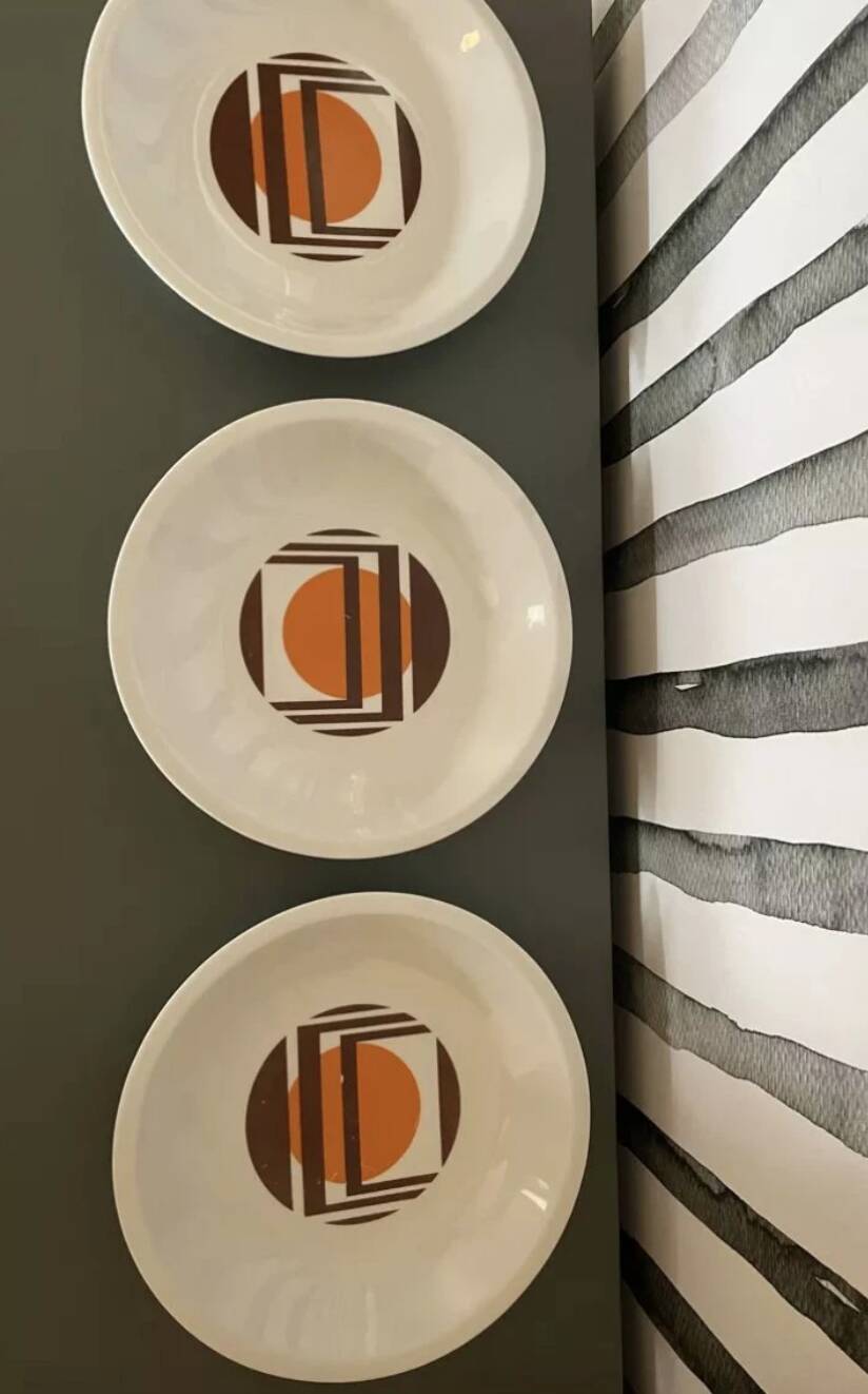 Set of Deep Plates from the 1970s