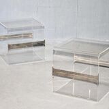 Pair of plexi sofa tips