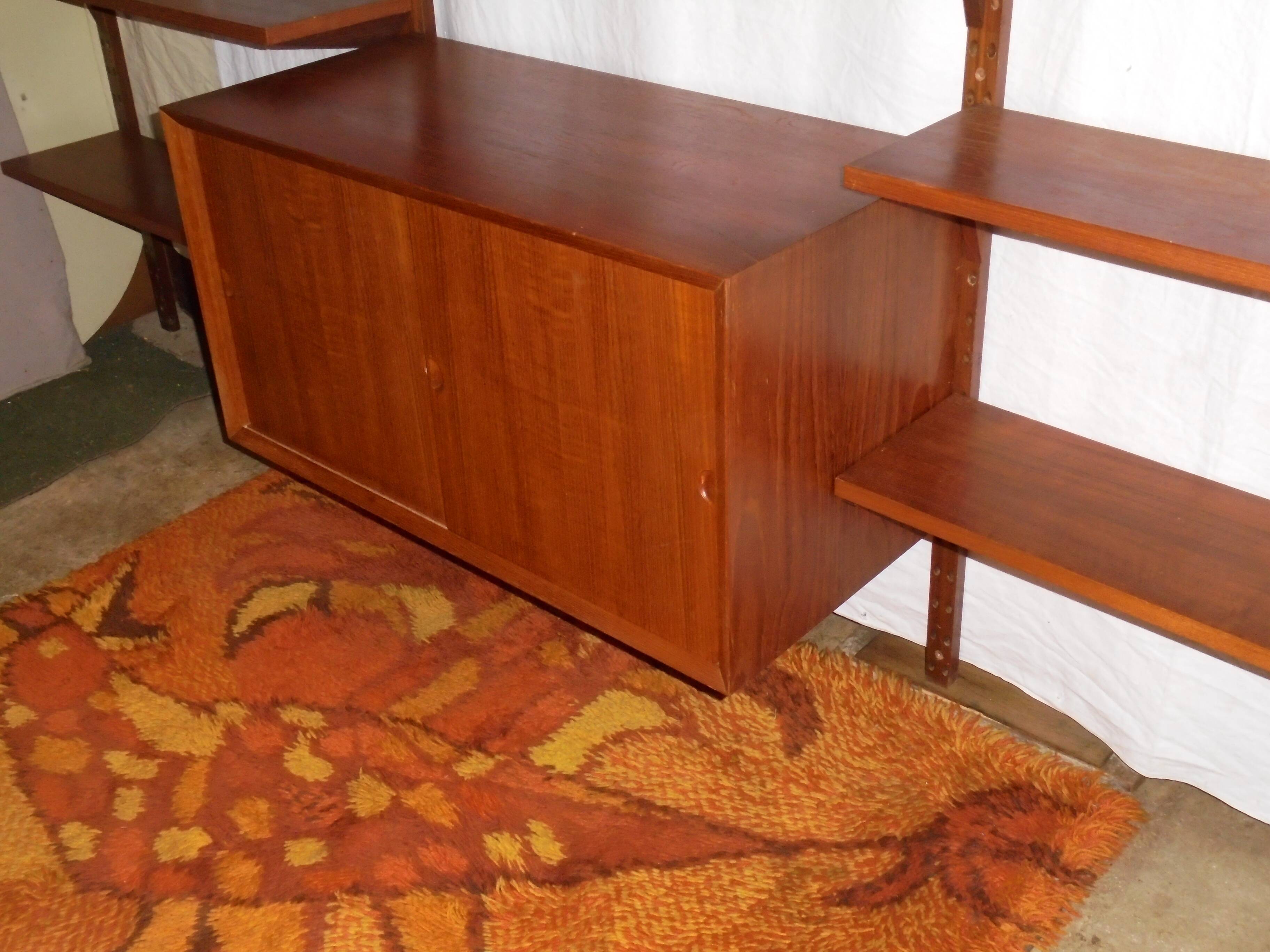 Danish modular library furniture by Poul Cadovius from the 60s