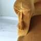 Vintage ochre armchair