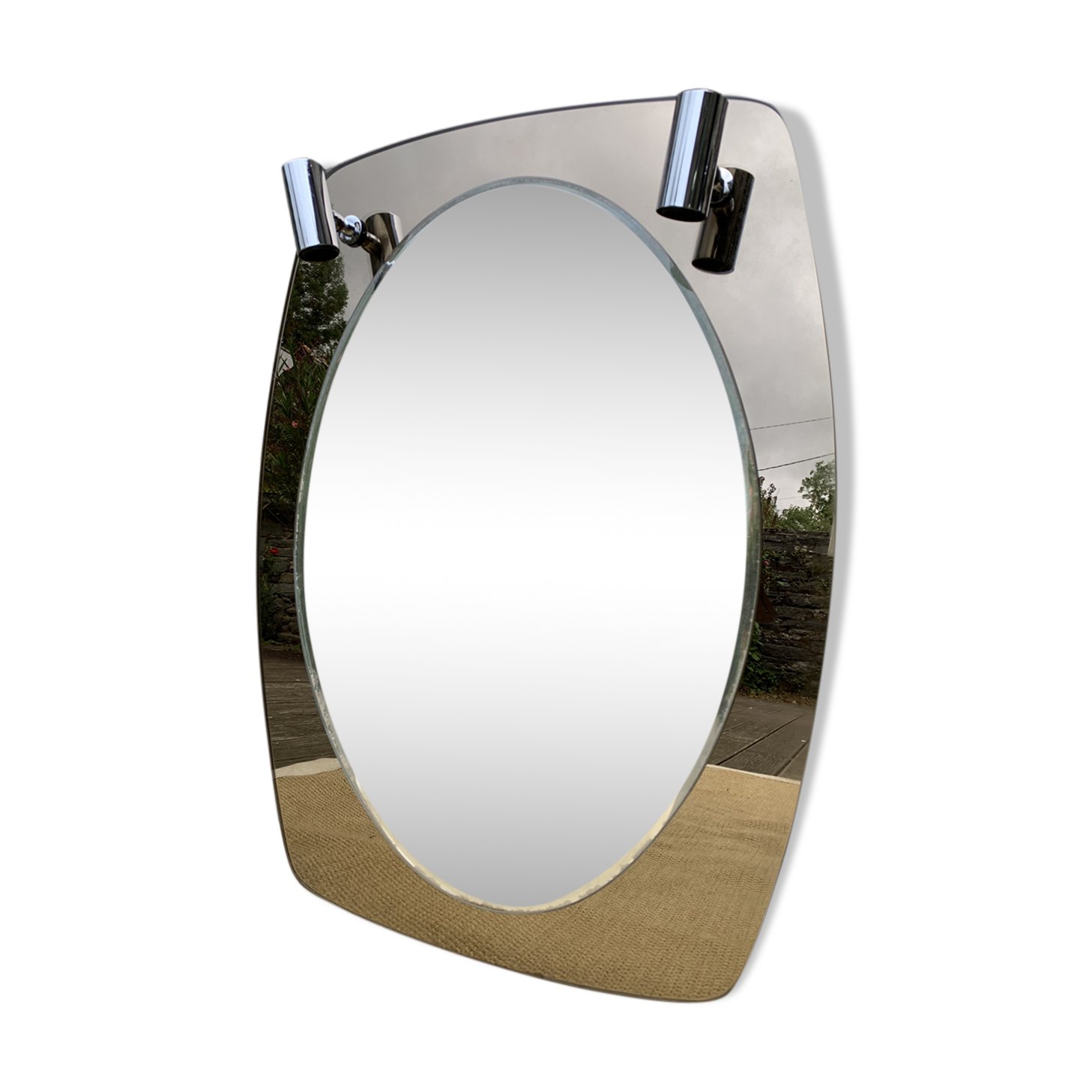 Mirror double tint Veca 70s 52X71cm