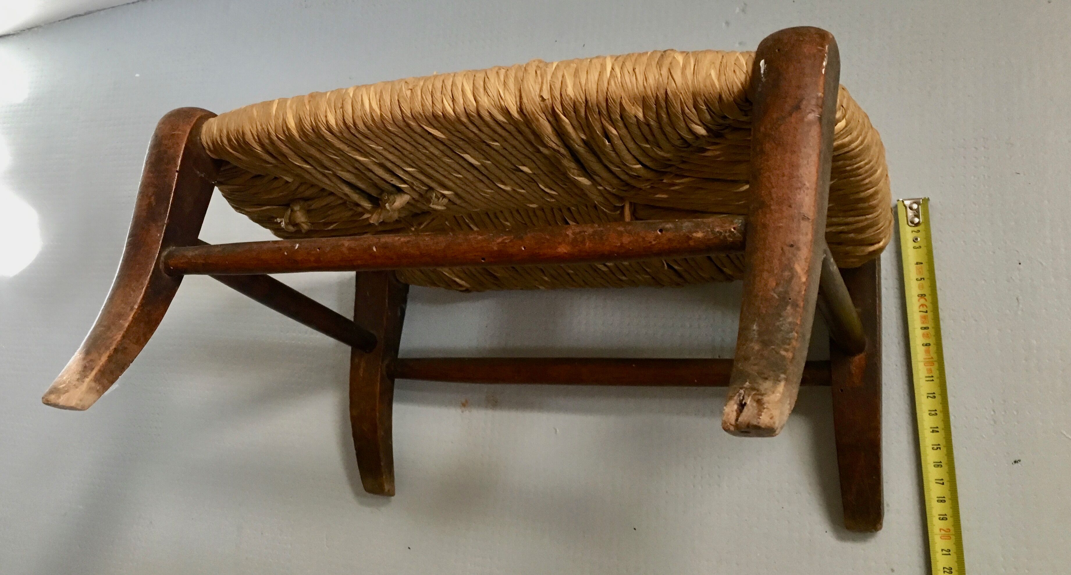 19th century mulche footrest