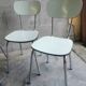 Lot de 9 chaises vintage en formica