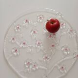 Cherry blossom glass pie dish