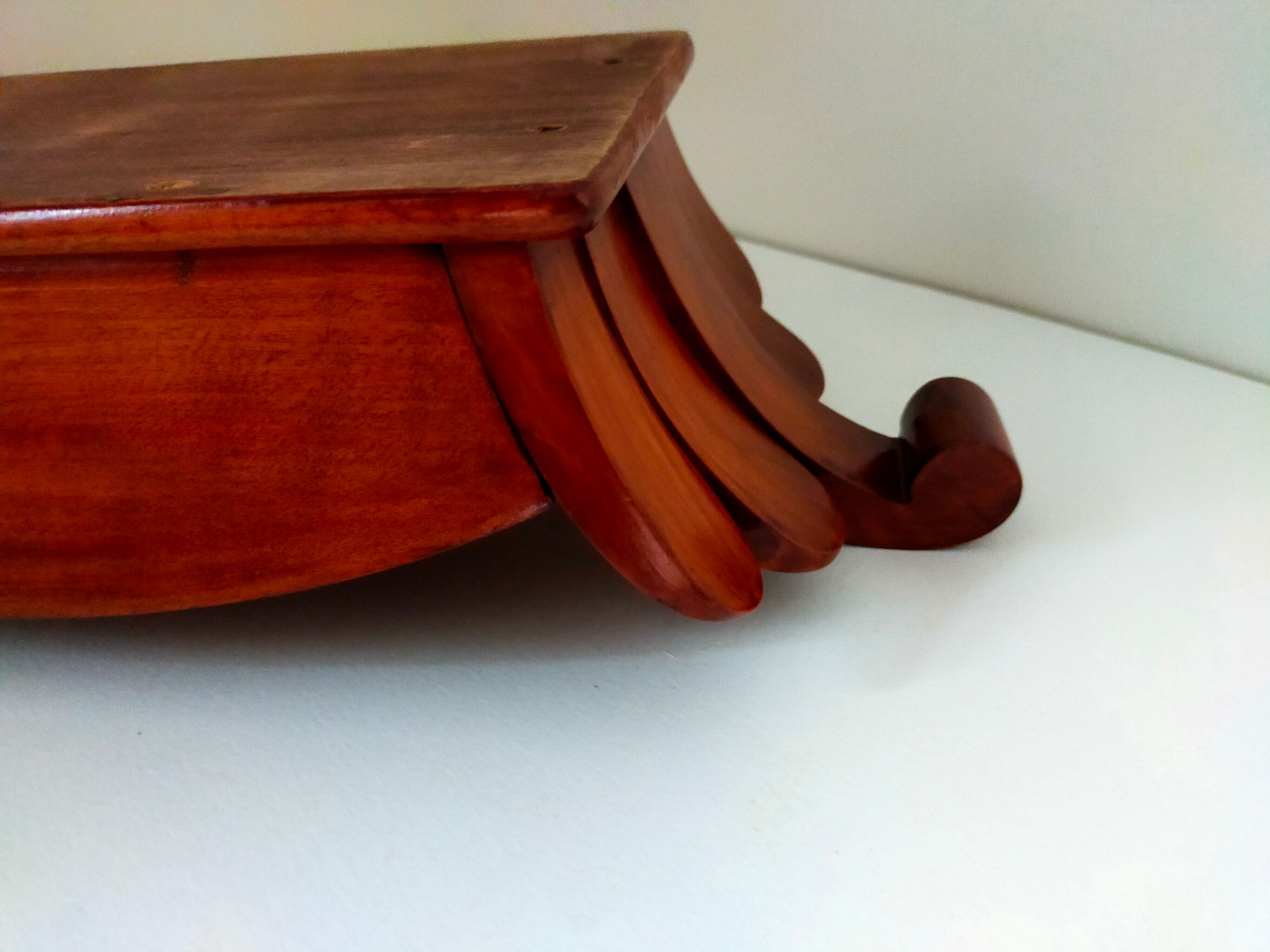 Wooden top box basket basket vintage
