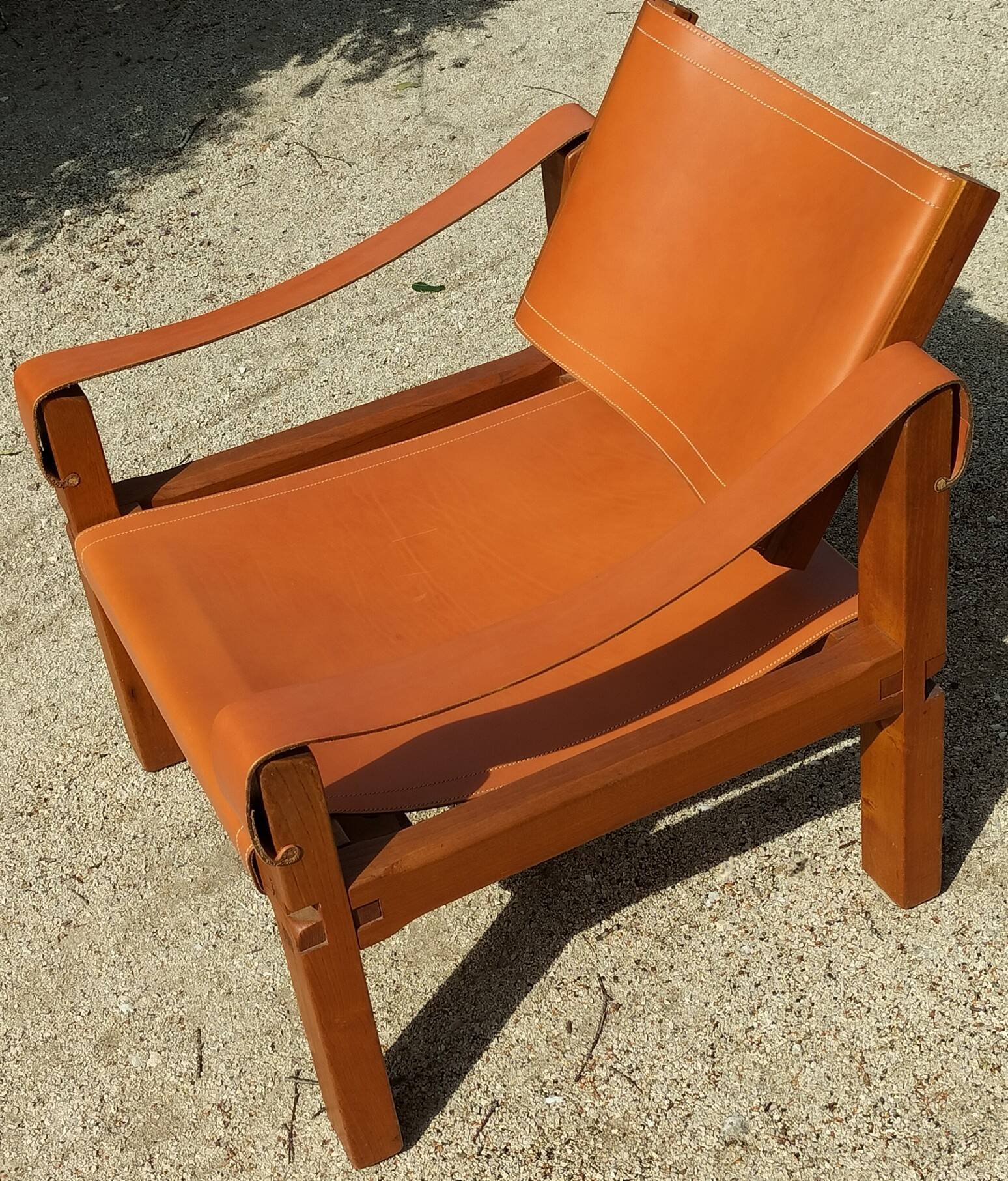 Pair of Lounge Armchairs S10 "Sahara" (Range X) by Pierre Chapo