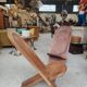 Paire de chaise à palabre africaine